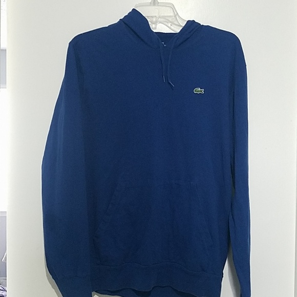 lacoste thin hoodie